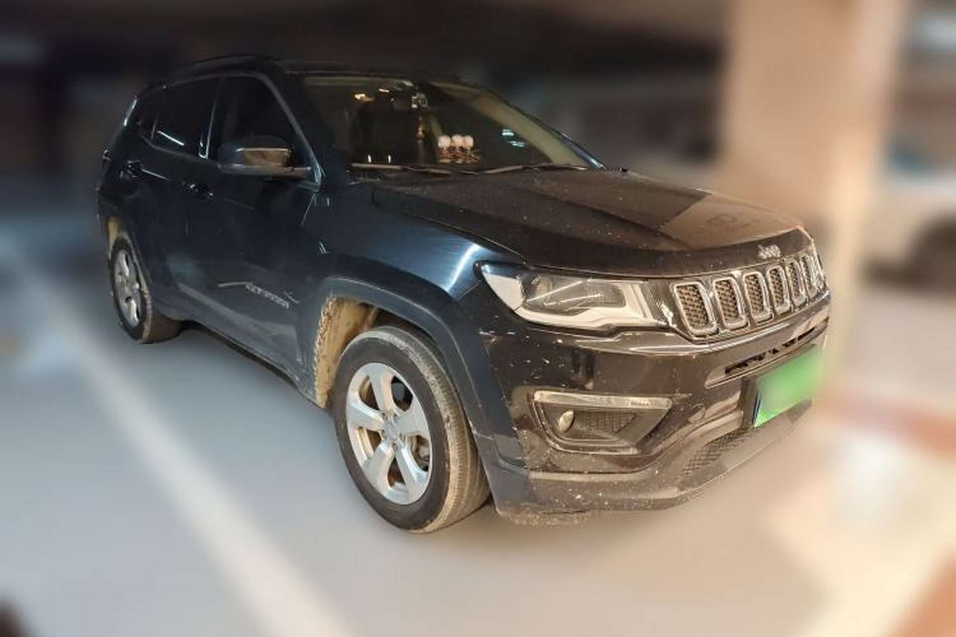 Used Jeep Compass 2019 200T Automatic Family Edition - Connected Large Screen Version Front Right 45 Deg