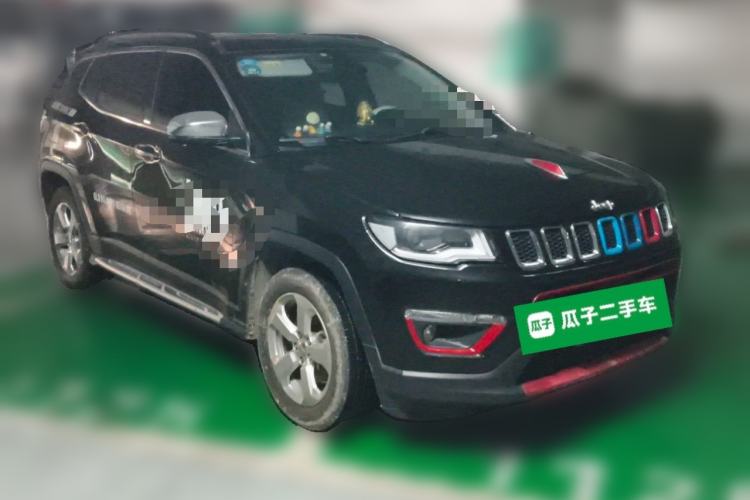 Used Jeep Compass 2019 200T Automatic Family Edition - Connected Large Screen Version Front Right 45 Deg