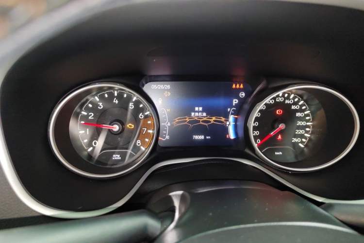 Used Jeep Compass 2019 220T Automatic Family Edition Instrument Cluster