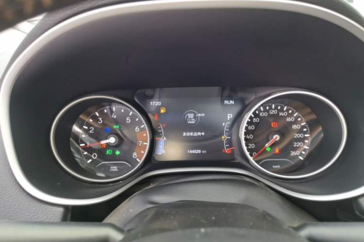Used Jeep Compass 2019 200T Automatic Family Edition - Connected Large Screen Version Instrument Cluster