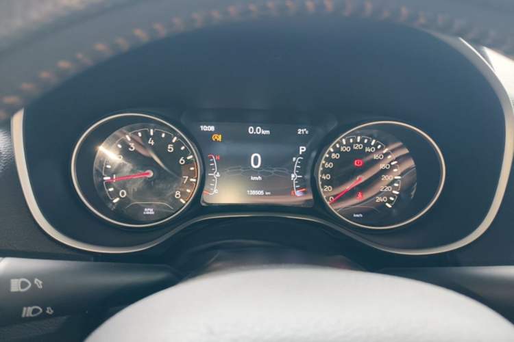 Used Jeep Compass 2019 200T Automatic Family Enjoyment Four-Wheel Drive - Connected Large Screen Version Instrument Cluster
