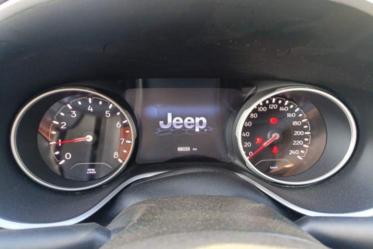 Used Jeep Compass 2019 200T Automatic Family Edition - Connected Large Screen Version Instrument Cluster