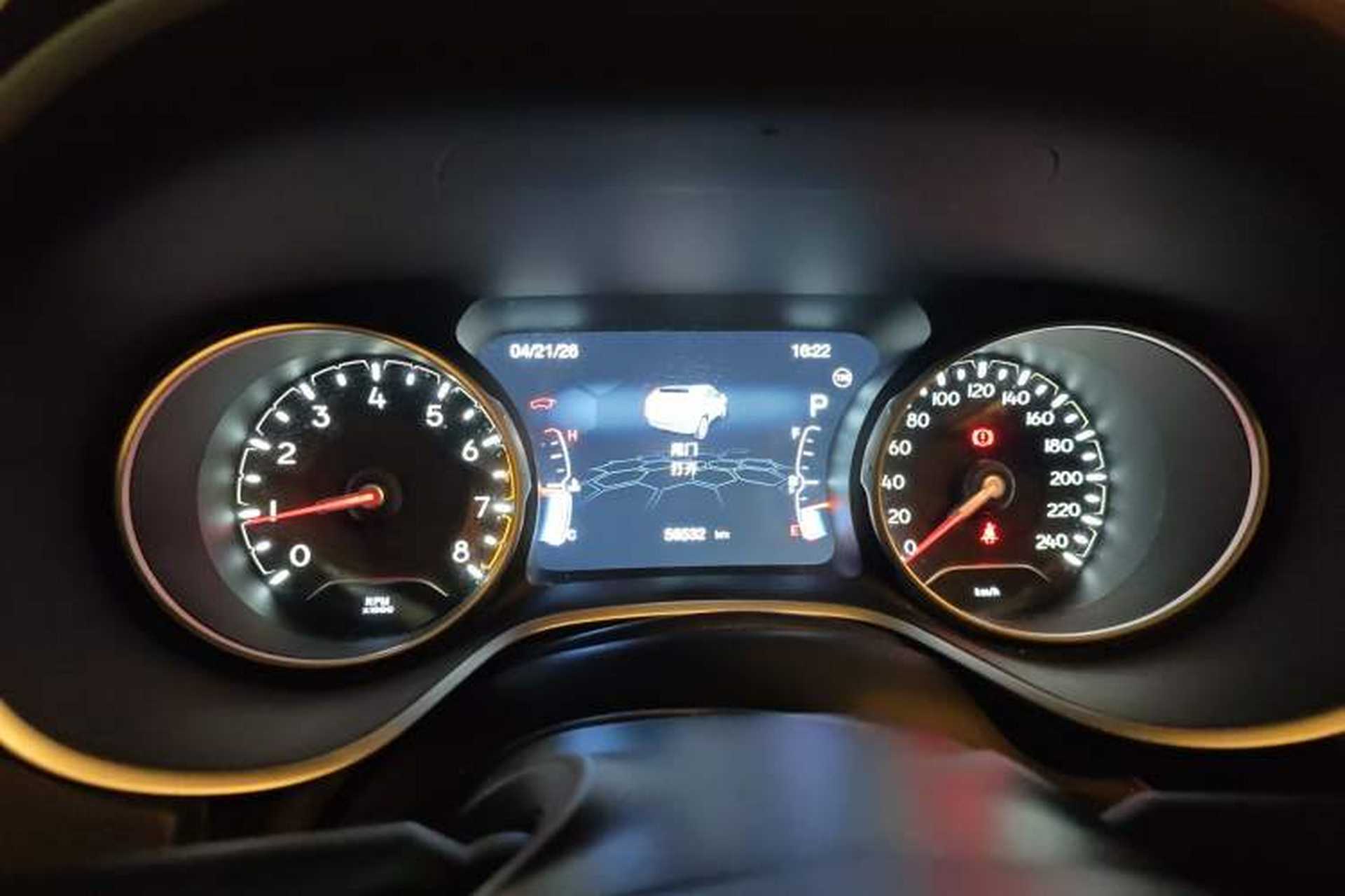 Used Jeep Compass 2019 200T Automatic Family Edition - Connected Large Screen Version Instrument Cluster
