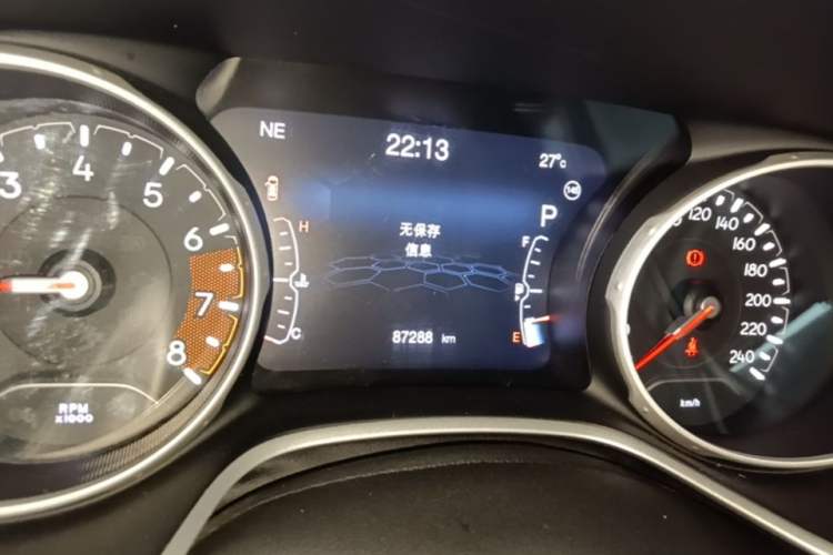 Used Jeep Compass 2019 220T Automatic Family Edition Instrument Cluster