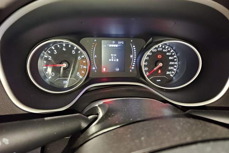 Used Jeep Compass 2019 200T Automatic Enjoyment - Connected Large Screen Version Instrument Cluster