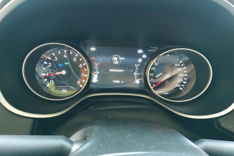 Used Jeep Compass 2019 200T Automatic Family Enjoyment Four-Wheel Drive - Connected Large Screen Version Instrument Cluster