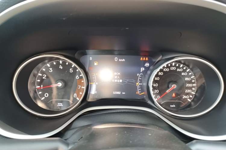 Used Jeep Compass 2019 220T Automatic Family Edition Instrument Cluster