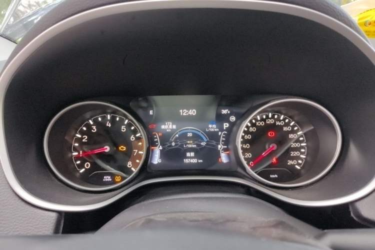 Used Jeep Compass 2019 220T Automatic Family Edition Instrument Cluster