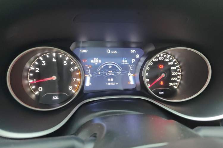Used Jeep Compass 2019 220T Automatic Family Enjoyment Four-Wheel Drive Edition Instrument Cluster