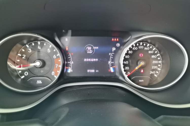 Used Jeep Compass 2019 220T Automatic Family Edition Instrument Cluster