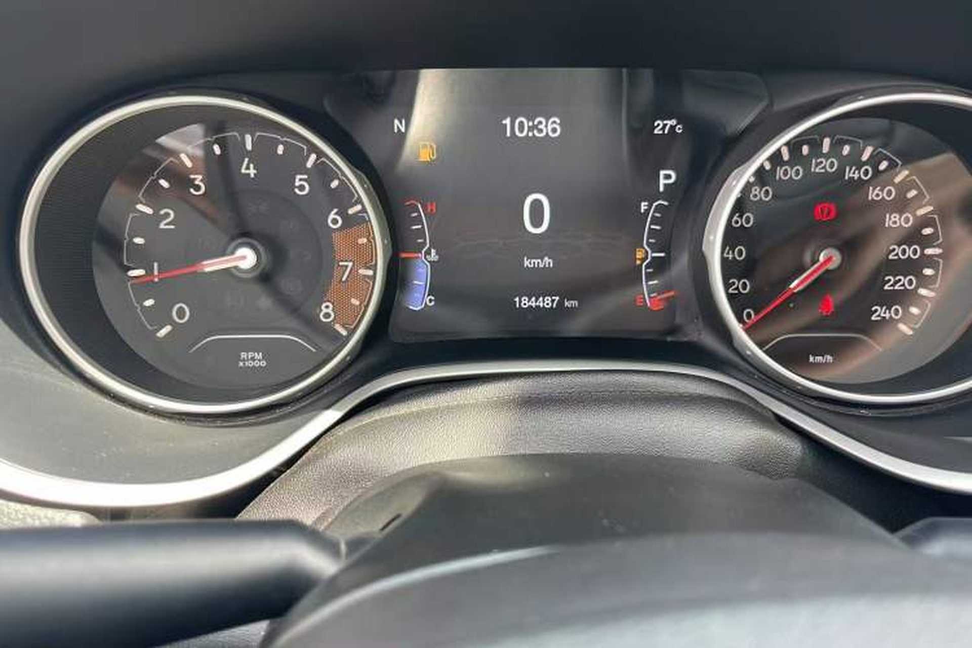Used Jeep Compass 2019 200T Automatic Family Edition - Connected Large Screen Version Instrument Cluster
