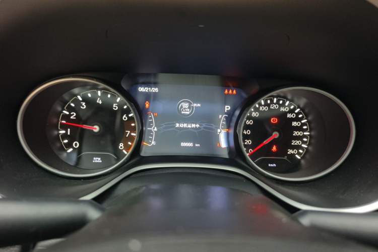 Used Jeep Compass 2019 220T Automatic Family Enjoyment Four-Wheel Drive Edition Instrument Cluster