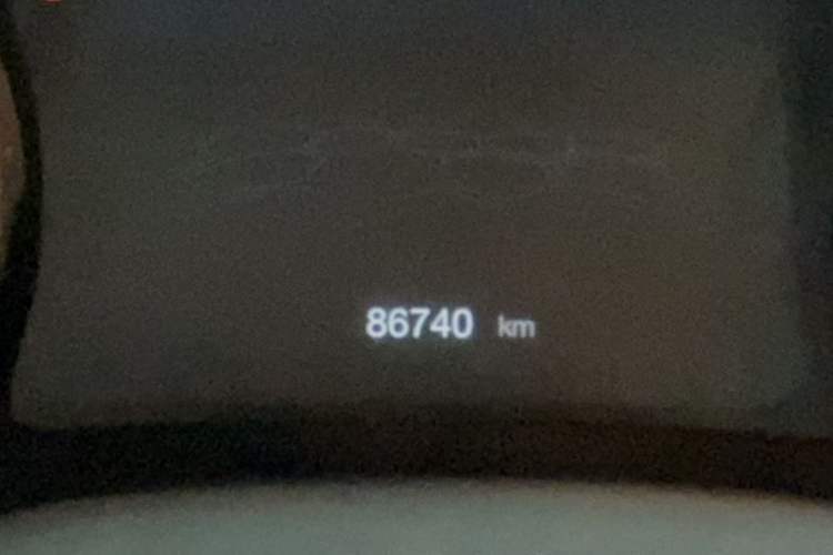 Used Jeep Compass 2019 220T Automatic Family Edition Odometer Close Up