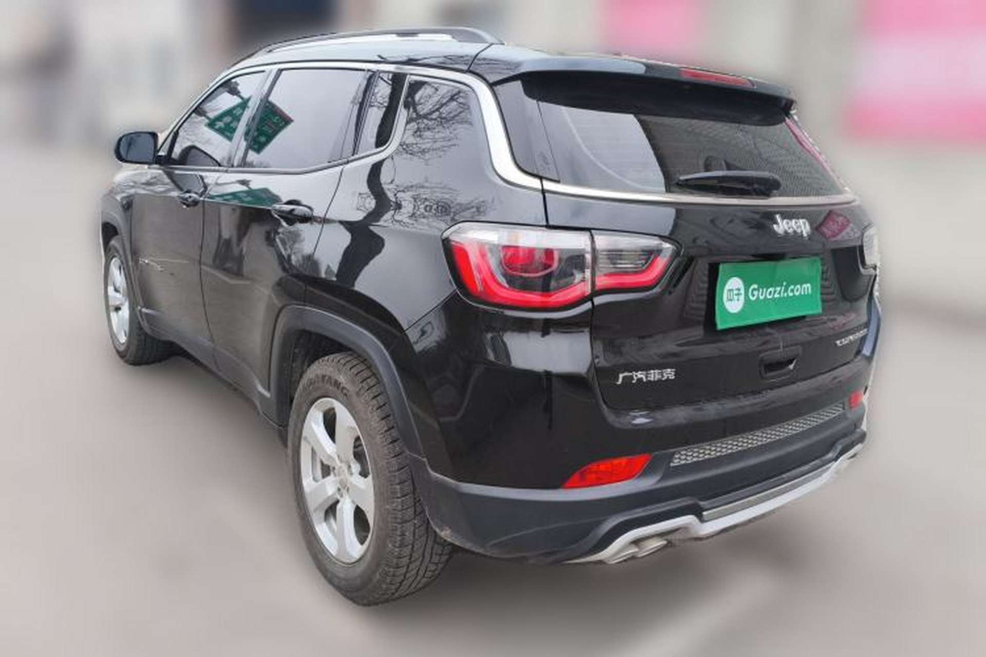 Used Jeep Compass 2019 220T Automatic Enjoyment Version Rear Left 45 Deg