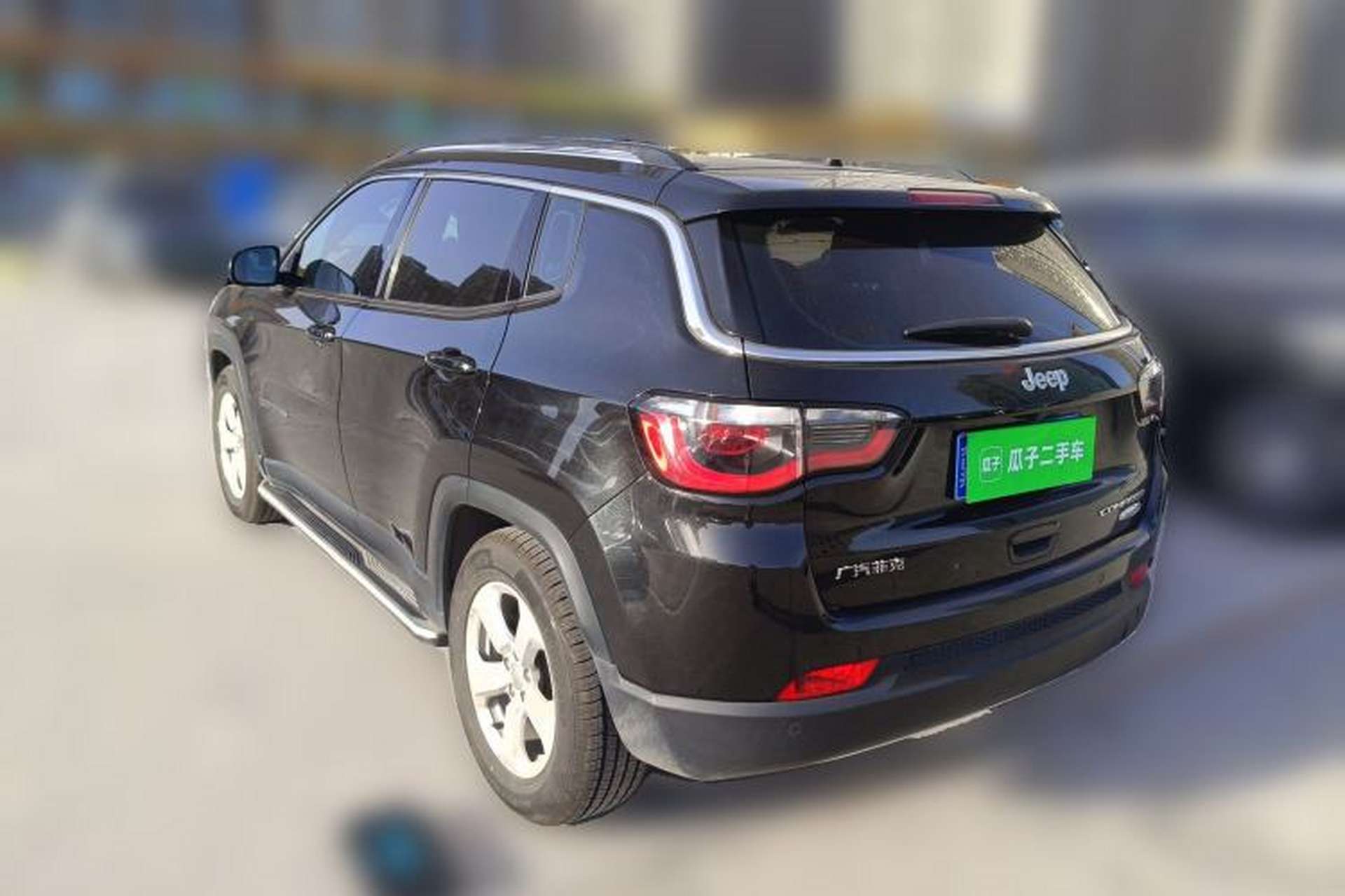Used Jeep Compass 2019 200T Automatic Family Edition - Connected Large Screen Version Rear Left 45 Deg