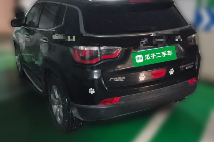 Used Jeep Compass 2019 200T Automatic Family Edition - Connected Large Screen Version Rear Left 45 Deg