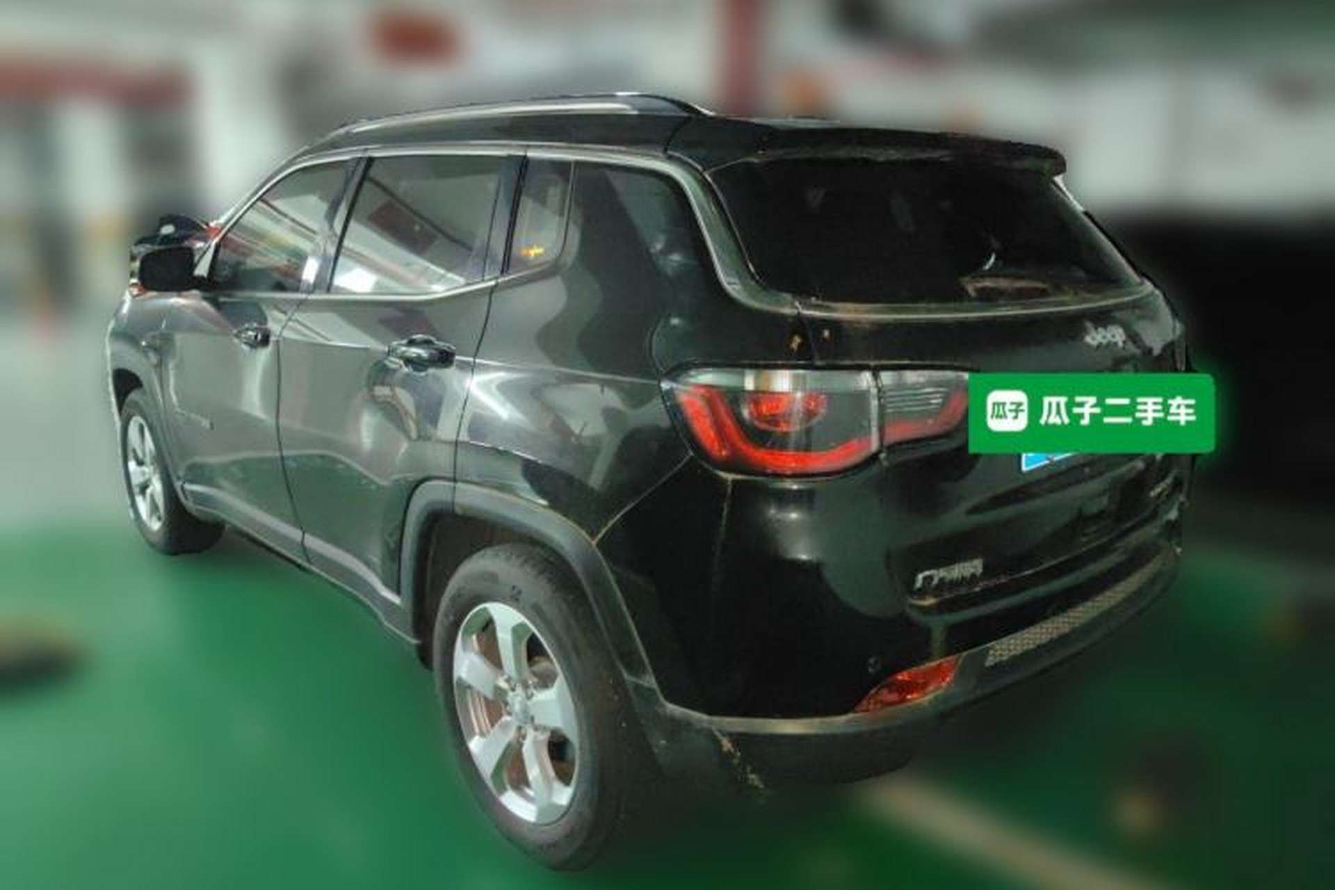 Used Jeep Compass 2019 220T Automatic Enjoyment Version Rear Left 45 Deg