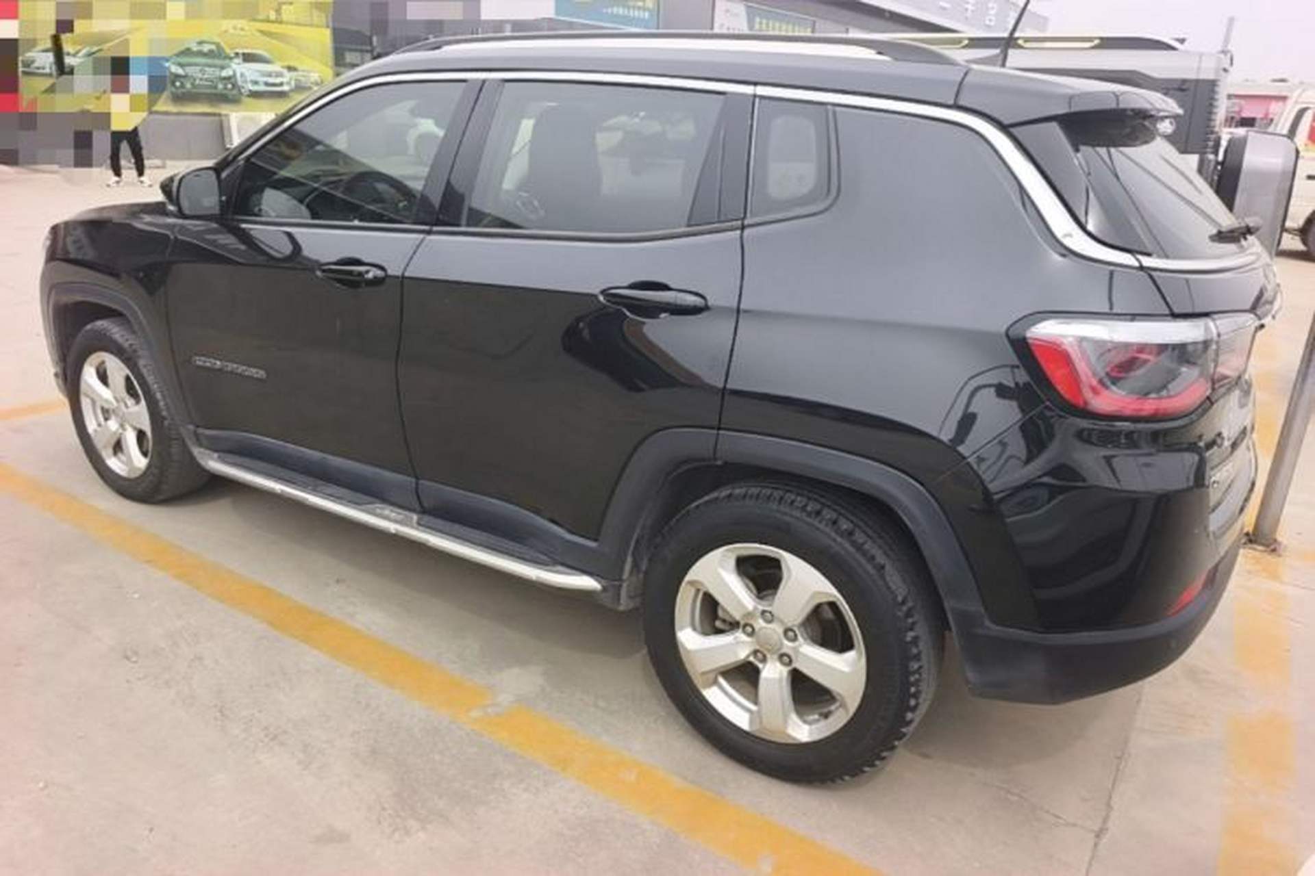 Used Jeep Compass 2019 200T Automatic Family Edition - Connected Large Screen Version Rear Left 45 Deg