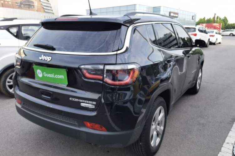 Used Jeep Compass 2019 200T Automatic Family Edition - Connected Large Screen Version Rear Right 45 Deg