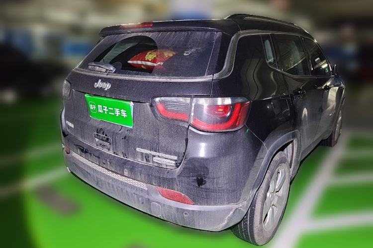 Used Jeep Compass 2019 200T Automatic Enjoyment - Connected Large Screen Version Rear Right 45 Deg