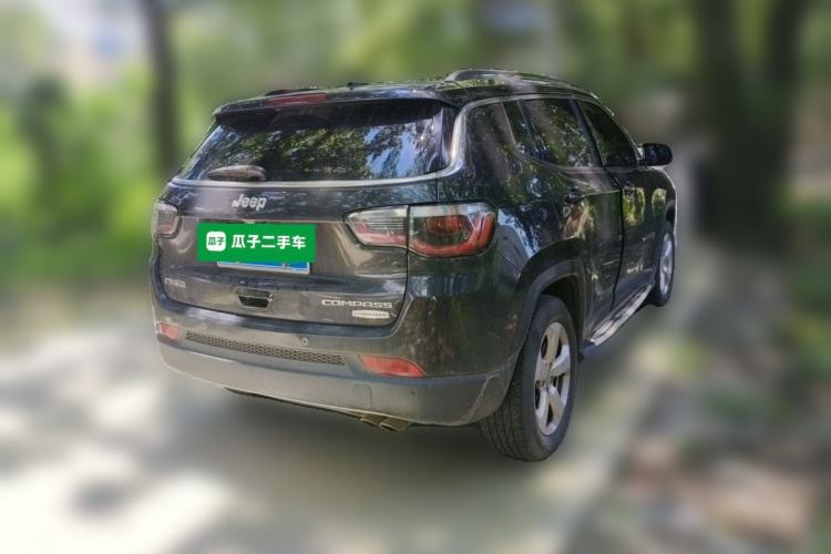 Used Jeep Compass 2019 220T Automatic Family Edition Rear Right 45 Deg