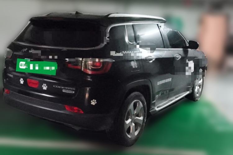 Used Jeep Compass 2019 200T Automatic Family Edition - Connected Large Screen Version Rear Right 45 Deg
