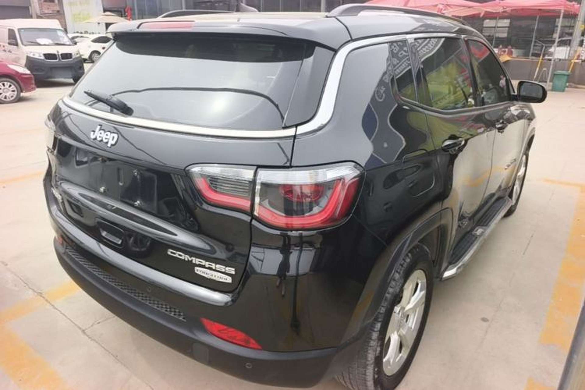 Used Jeep Compass 2019 200T Automatic Family Edition - Connected Large Screen Version Rear Right 45 Deg