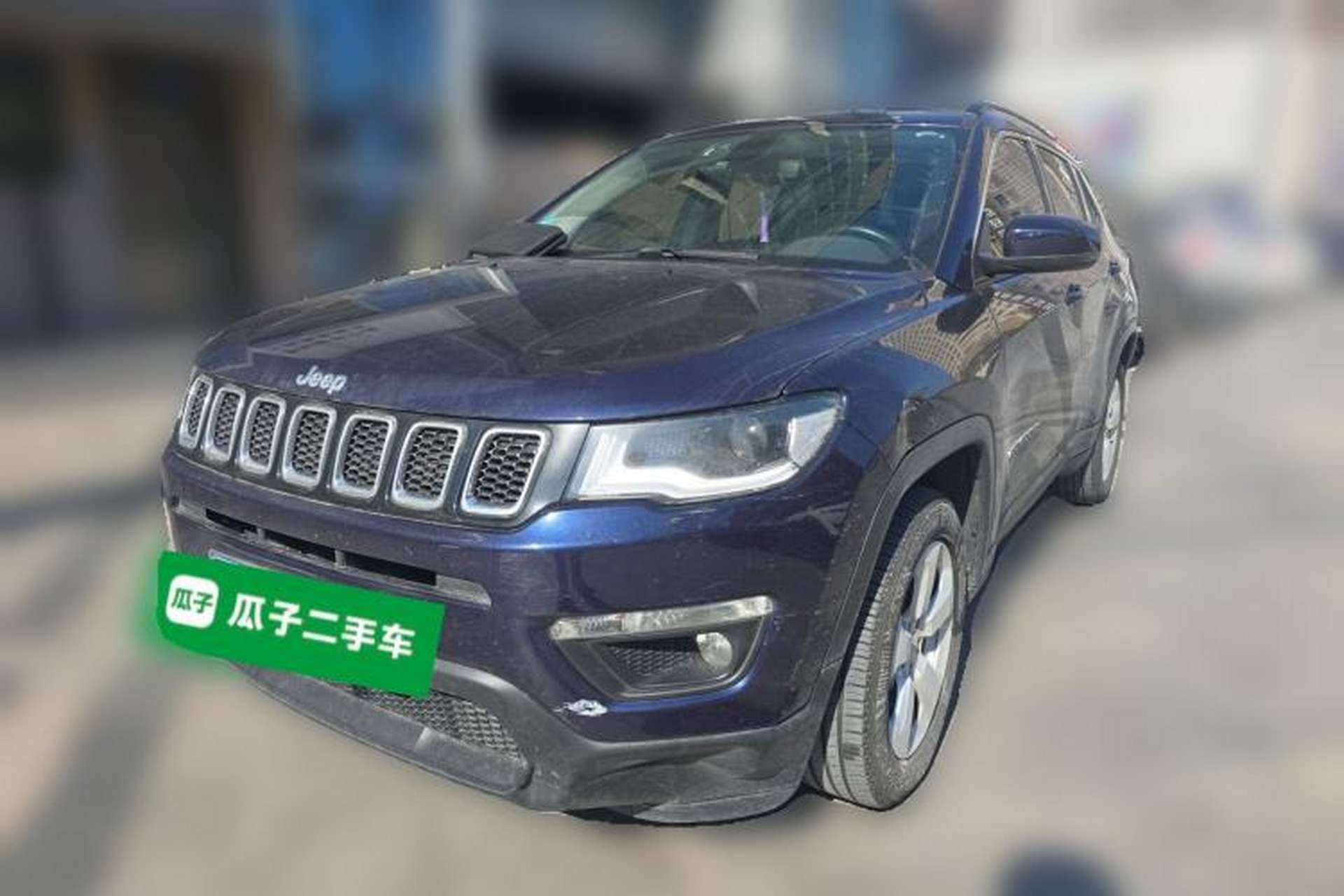 Used Jeep Compass 2019 220T Automatic Family Edition Front Left 45 Deg