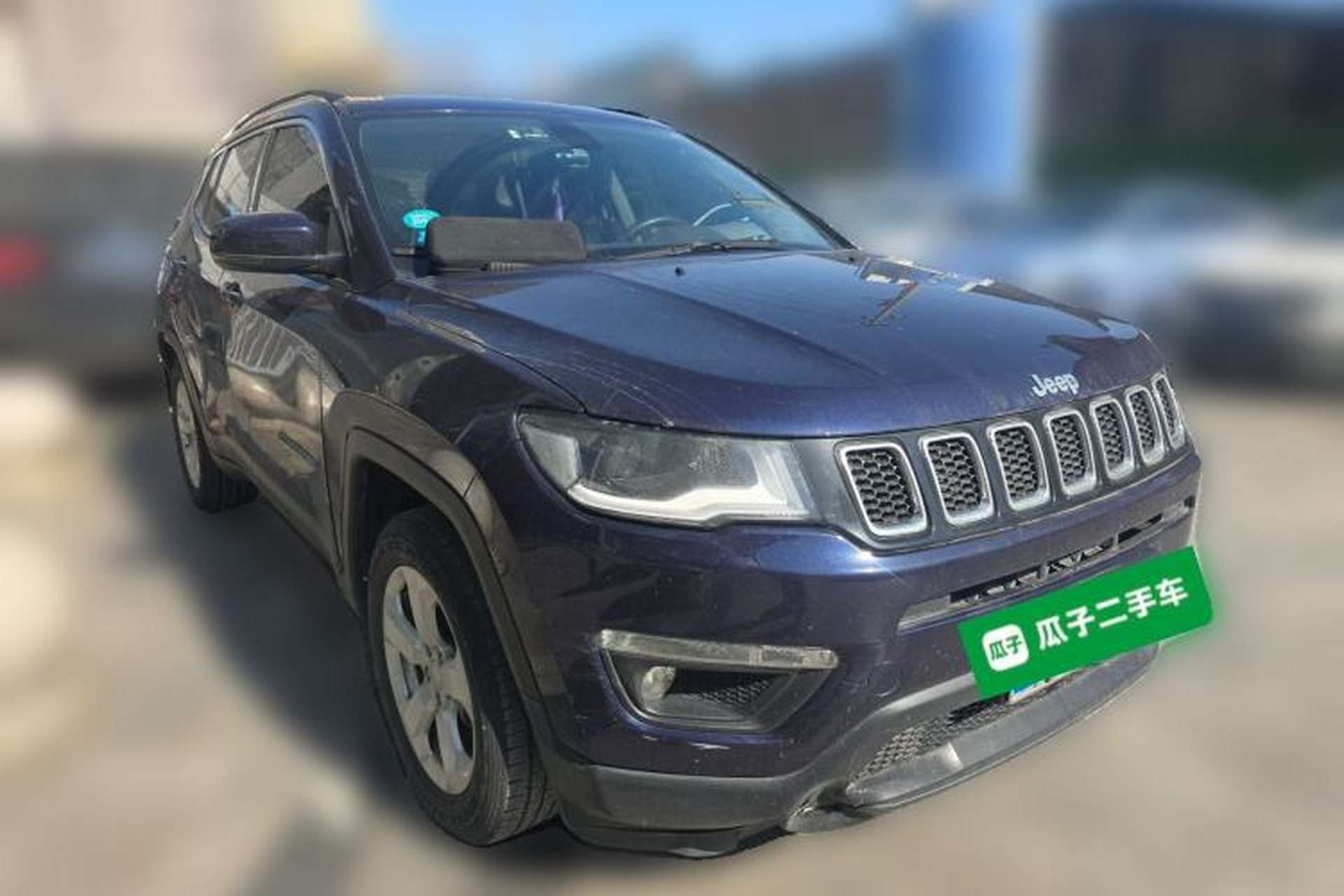 Used Jeep Compass 2019 220T Automatic Family Edition Front Right 45 Deg