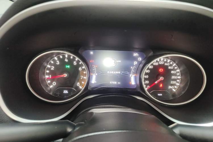 Used Jeep Compass 2019 220T Automatic Family Edition Instrument Cluster