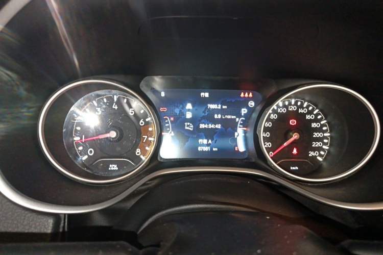 Used Jeep Compass 2019 220T Automatic Family Edition Instrument Cluster