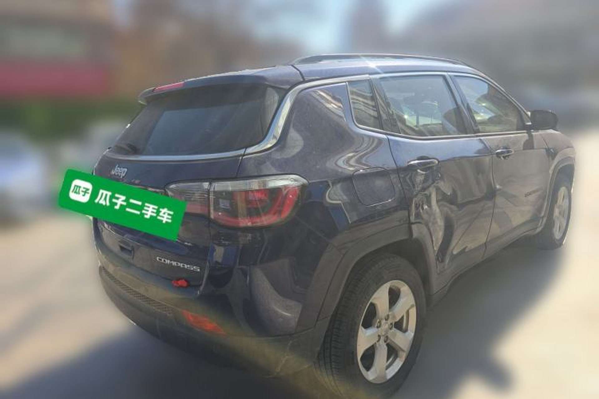Used Jeep Compass 2019 220T Automatic Family Edition Rear Right 45 Deg