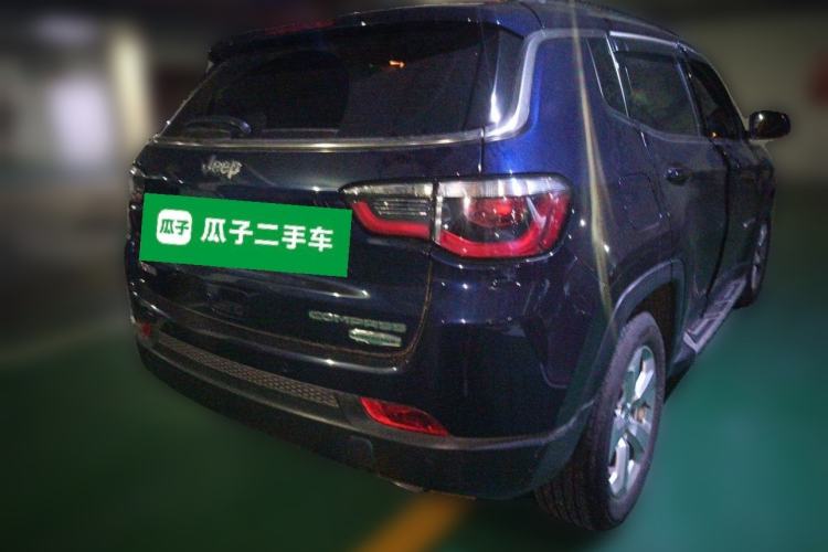 Used Jeep Compass 2019 220T Automatic Family Edition Rear Right 45 Deg