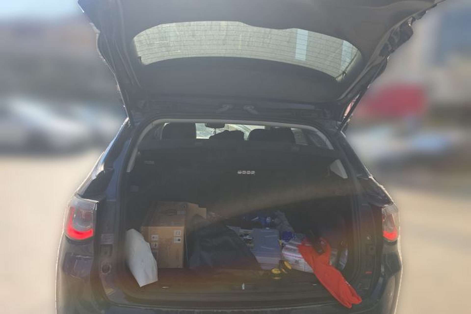 Used Jeep Compass 2019 220T Automatic Family Edition Trunk