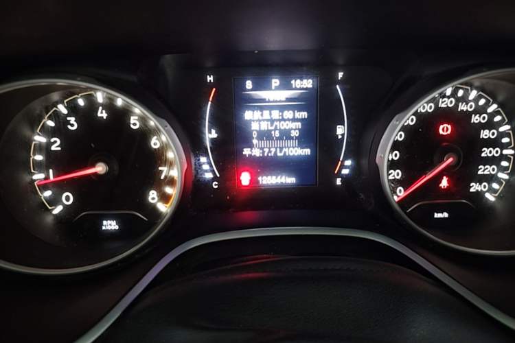 Used Jeep Compass 2019 200T Automatic Enjoyment - Connected Large Screen Version Instrument Cluster