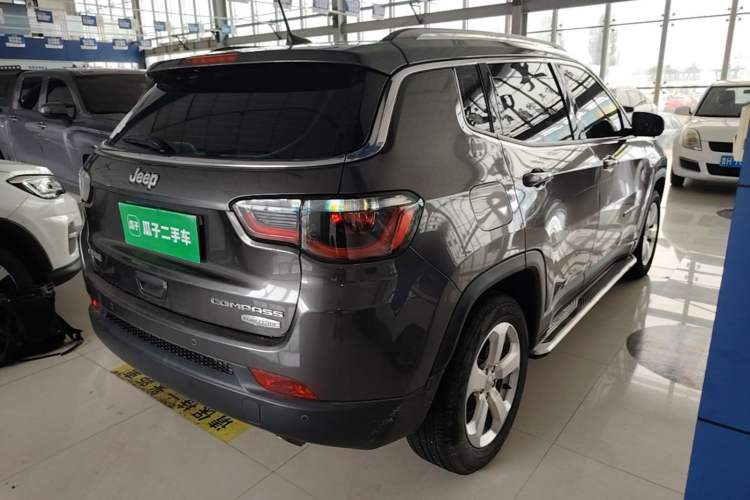 Used Jeep Compass 2019 200T Automatic Enjoyment - Connected Large Screen Version Rear Right 45 Deg