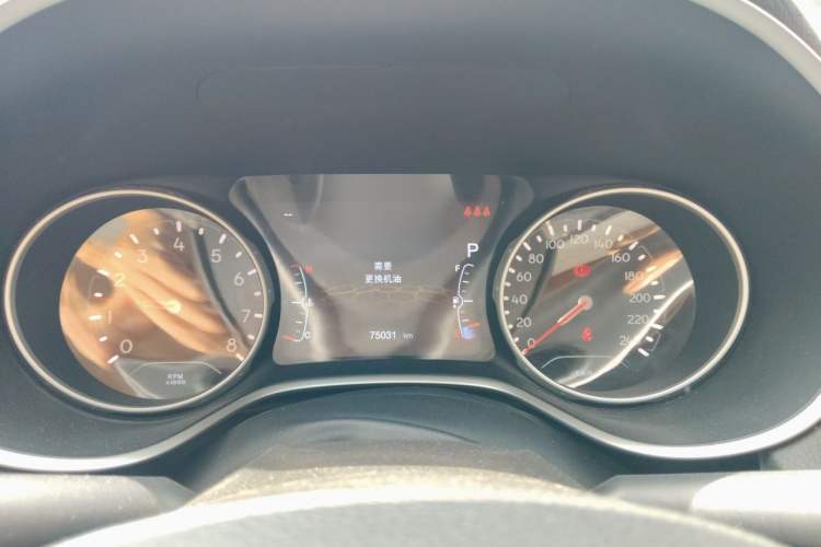 Used Jeep Compass 2019 220T Automatic Family Edition Instrument Cluster