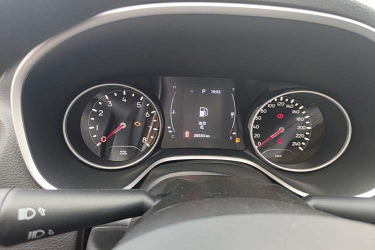 Used Jeep Compass 2019 200T Automatic Enjoyment - Connected Large Screen Version Instrument Cluster