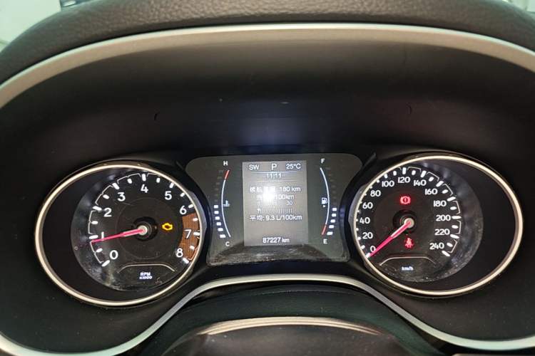 Used Jeep Compass 2019 220T Automatic Enjoyment Version Instrument Cluster