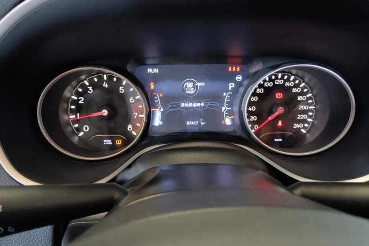 Used Jeep Compass 2019 220T Automatic Family Edition Instrument Cluster