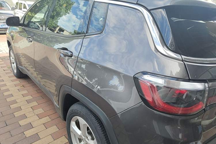 Used Jeep Compass 2019 200T Automatic Enjoyment - Connected Large Screen Version Rear Left 45 Deg