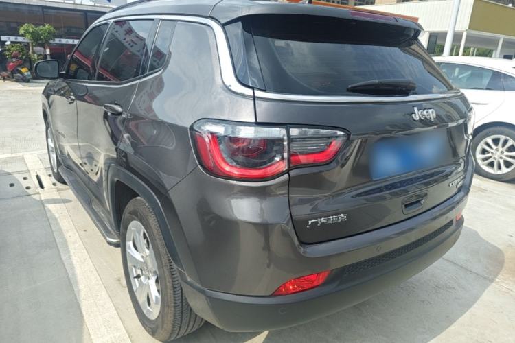 Used Jeep Compass 2019 200T Automatic Family Edition - Connected Large Screen Version Rear Left 45 Deg
