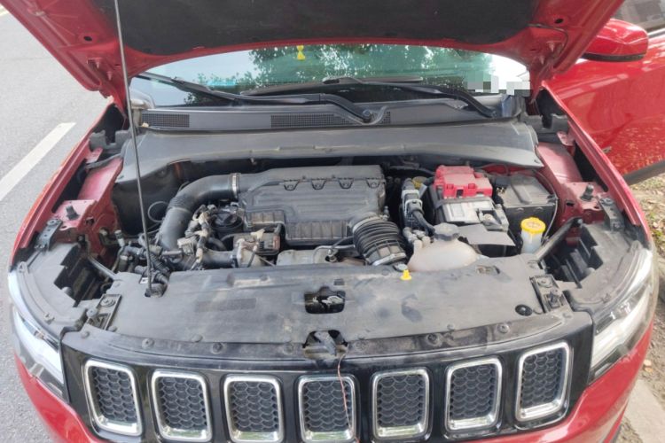 Used Jeep Compass 2019 220T Automatic Family Edition Engine Bay