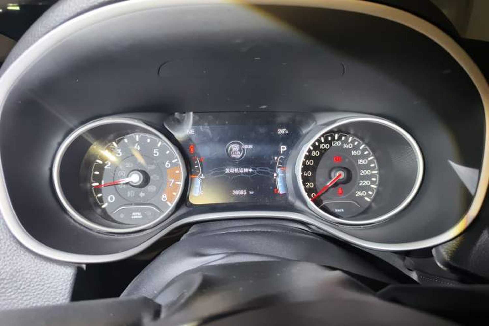 Used Jeep Compass 2019 200T Automatic Family Edition - Connected Large Screen Version Instrument Cluster