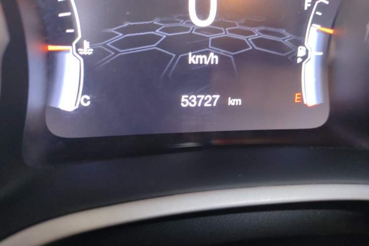 Used Jeep Compass 2019 220T Automatic Family Enjoyment Four-Wheel Drive Edition Odometer Close Up
