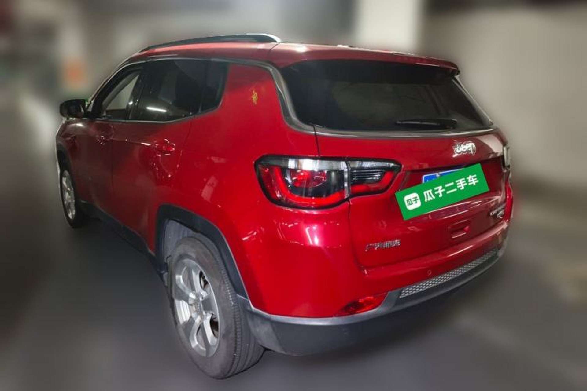 Used Jeep Compass 2019 200T Automatic Family Edition - Connected Large Screen Version Rear Left 45 Deg