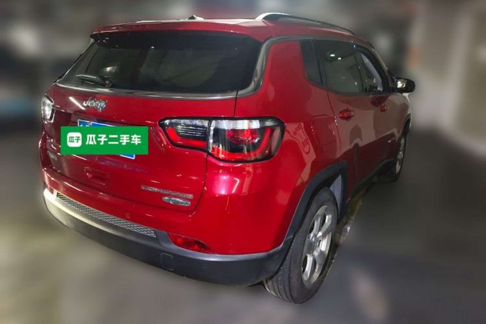 Used Jeep Compass 2019 200T Automatic Family Edition - Connected Large Screen Version Rear Right 45 Deg