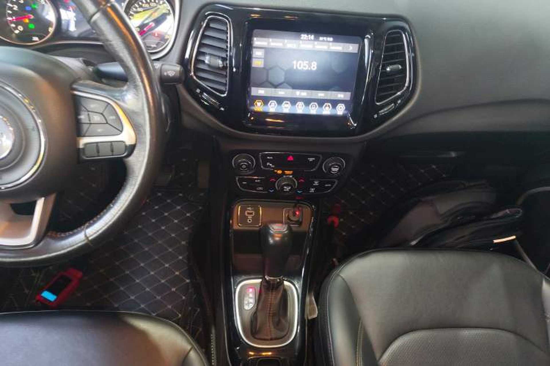 Used Jeep Compass 2019 220T Automatic Family Edition Audio And AC Panel