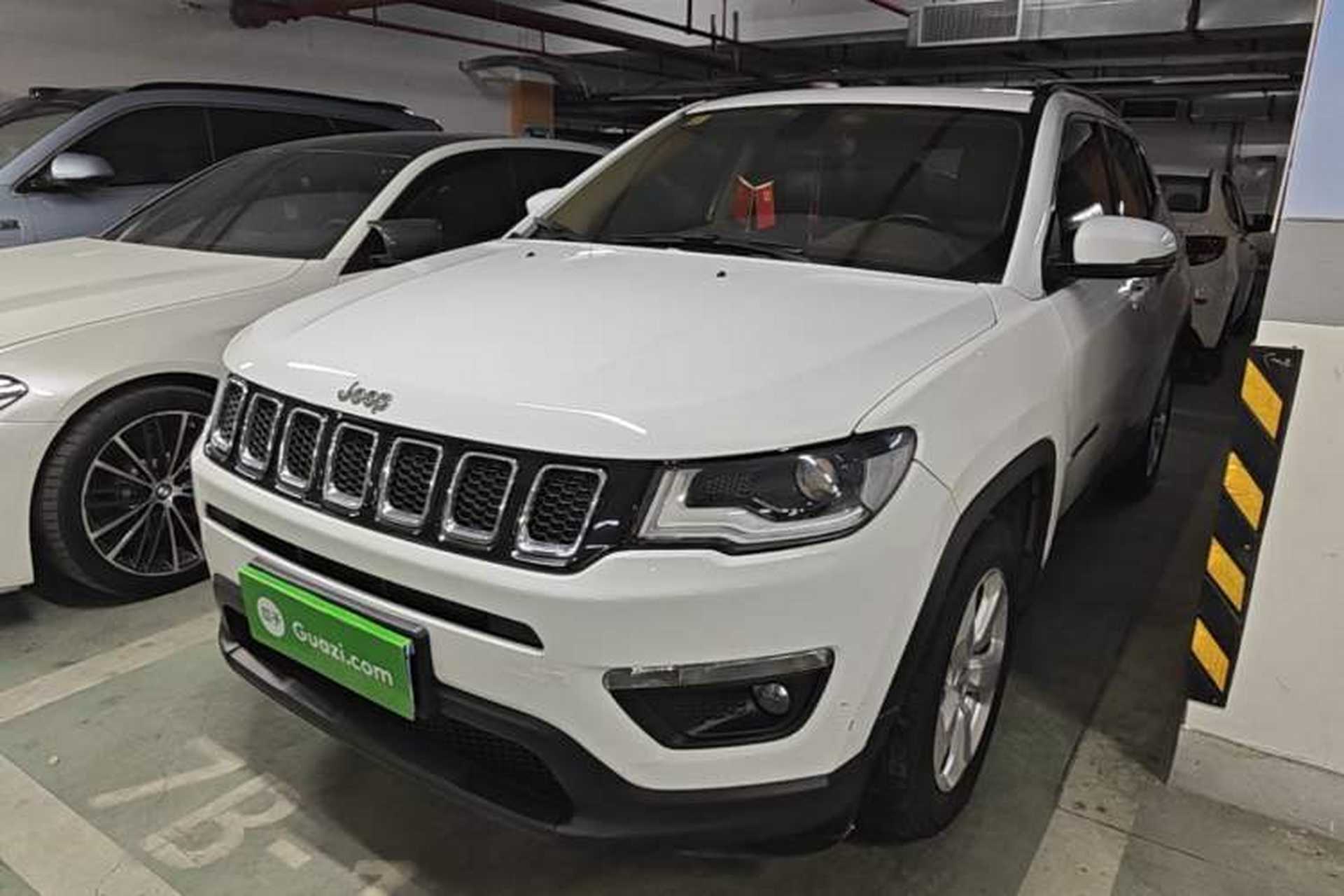 Used Jeep Compass 2019 200T Automatic Family Edition - Connected Large Screen Version Front Left 45 Deg