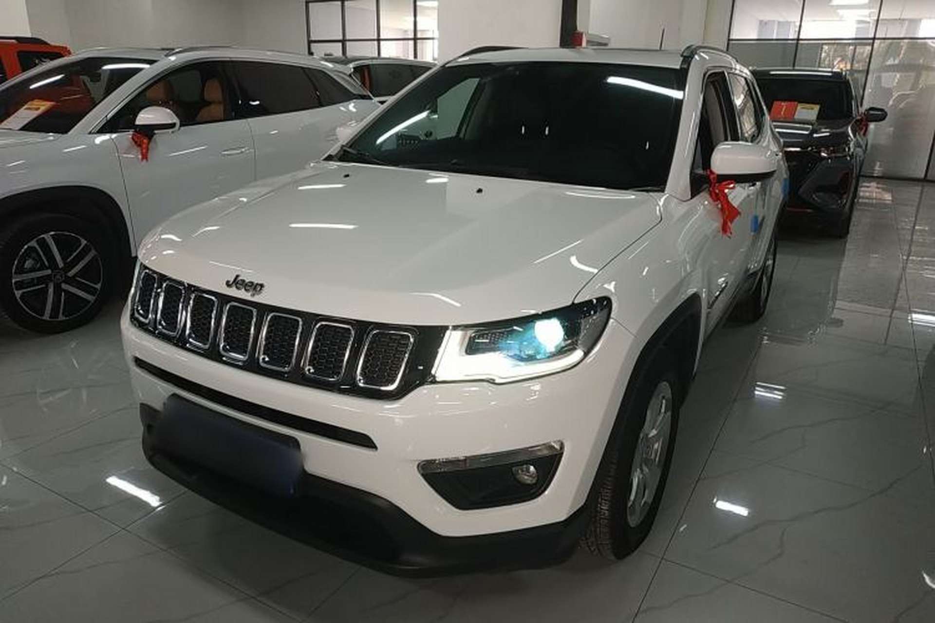 Used Jeep Compass 2019 200T Automatic Enjoyment - Connected Large Screen Version Front Left 45 Deg